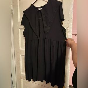 Long collar rare kill star dress (4x)